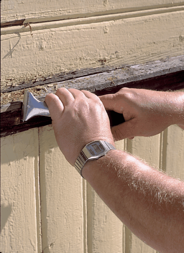 For universal use regardless of scraping direction
